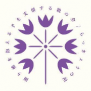 らっきょうの花のマーク